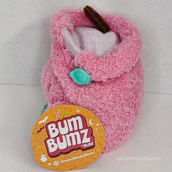 🎃 CHARITY Pink Witch’s Cauldron 2024 Halloween GroovySpookySeries 5" BumBumz - Picture 2 of 9